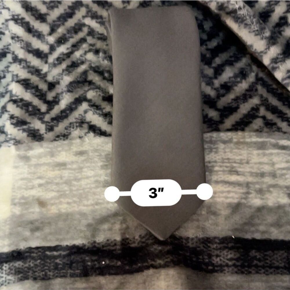 Diolen Wool Polyester Necktie 3 Inch - Picture 4 of 4